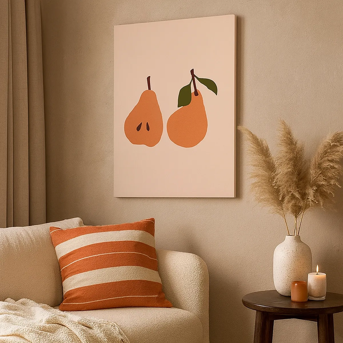 Canvastavla - Bild på duk - Bara sötma - 50x70 cm