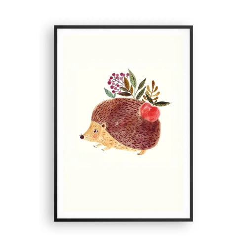 Affisch i svart ram - Och du gillar mig redan - 70x100 cm