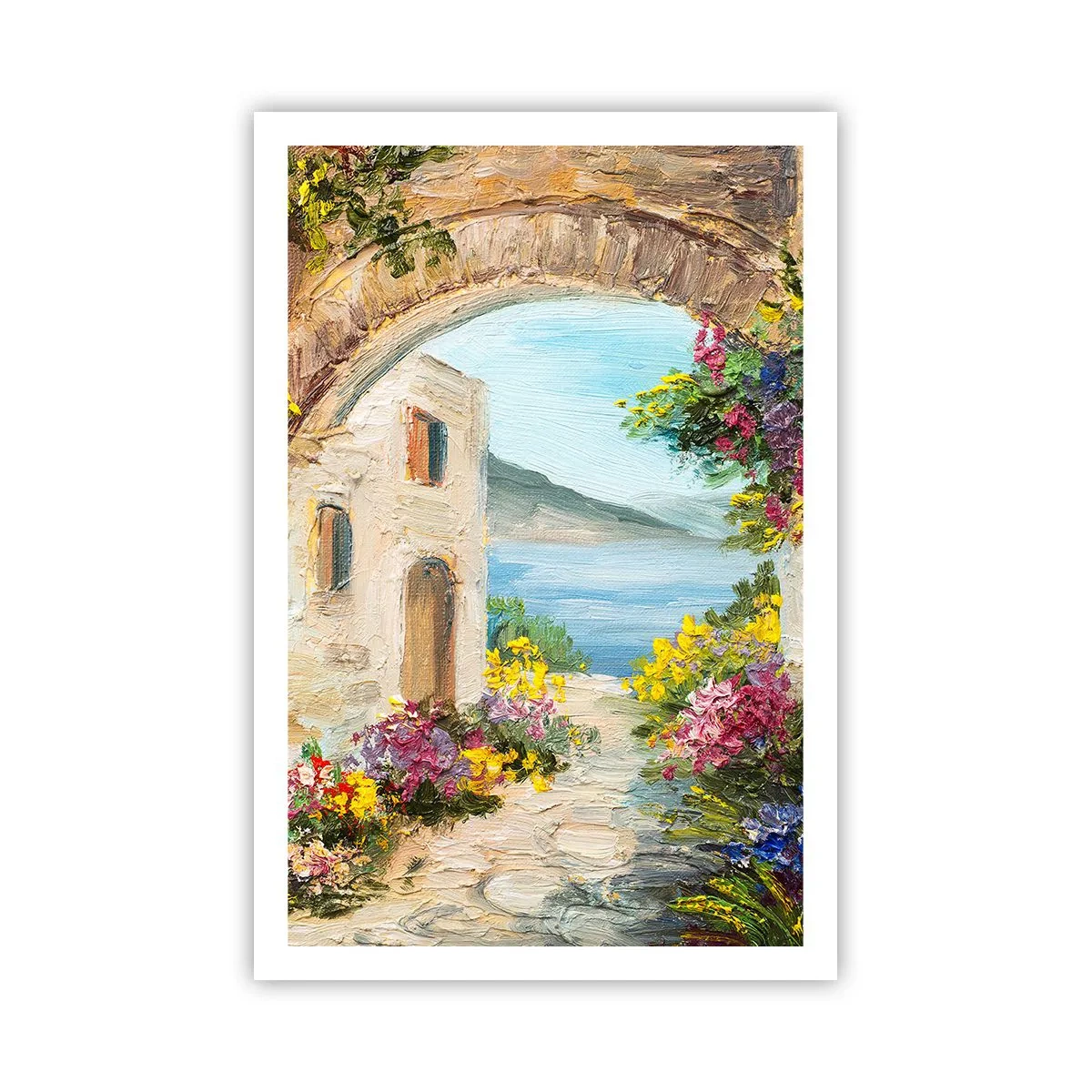Affisch - Kustprovinsens charm - 61x91 cm
