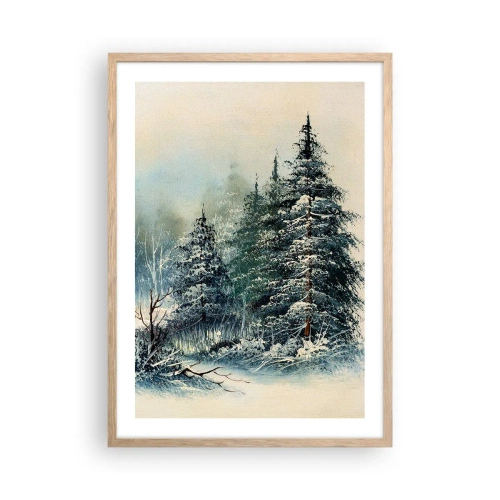 Affisch i ram av ljusek - Redo för Julen - 50x70 cm