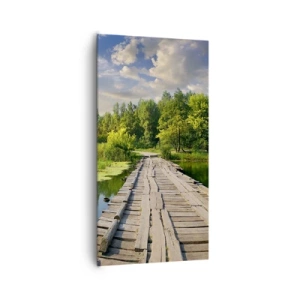 Canvastavla - Bild på duk - Sommar, sommar överallt - 65x120 cm