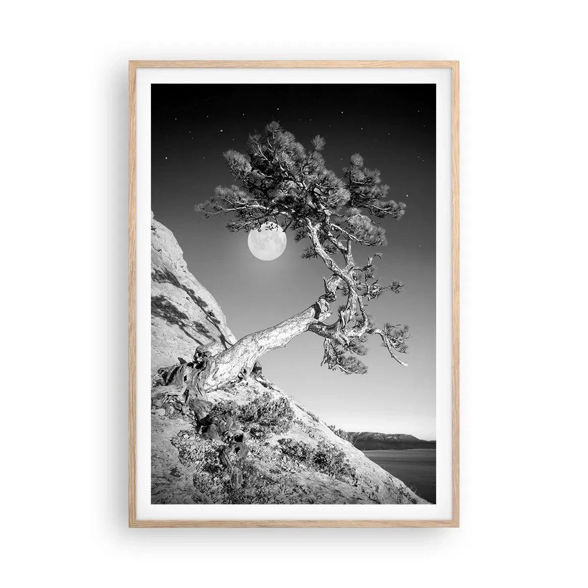 Affisch i ram av ljusek - Segerrik kämpe - 70x100 cm