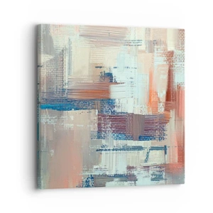 Canvastavla - Bild på duk - Att nå ljuset - 30x30 cm