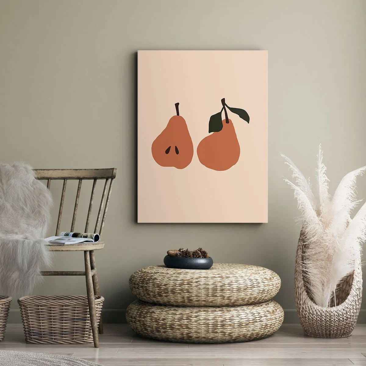 Canvastavla - Bild på duk - Bara sötma - 50x70 cm