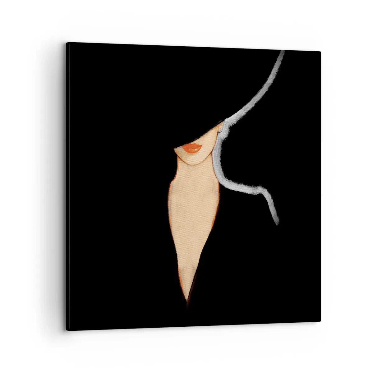 Canvastavla - Bild på duk - Elegans och stil - 50x50 cm