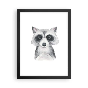 Affisch i svart ram - En stund för känslor - 30x40 cm