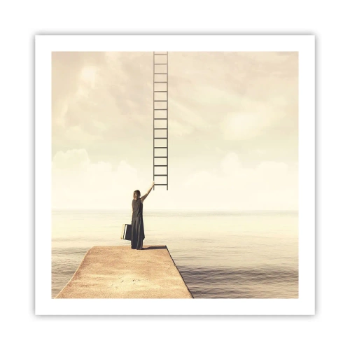 Affisch - Magisk resa - 60x60 cm