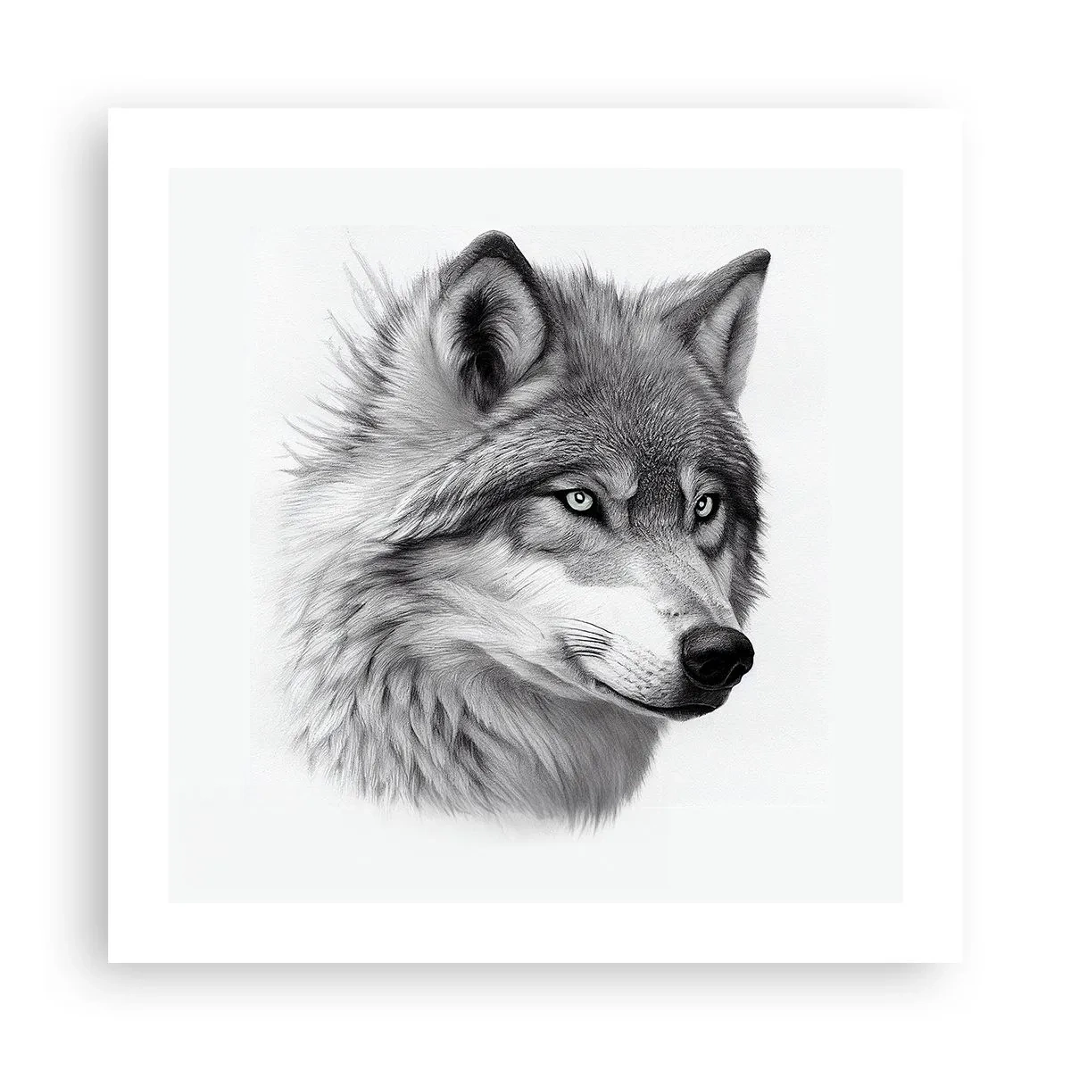 Affisch - Alfa - utan tvekan - 50x50 cm