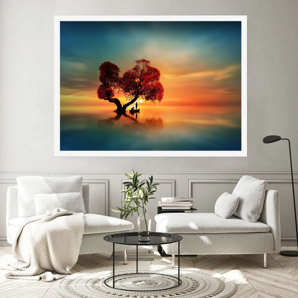 Affisch - Avlägsen tystnad - 70x50 cm