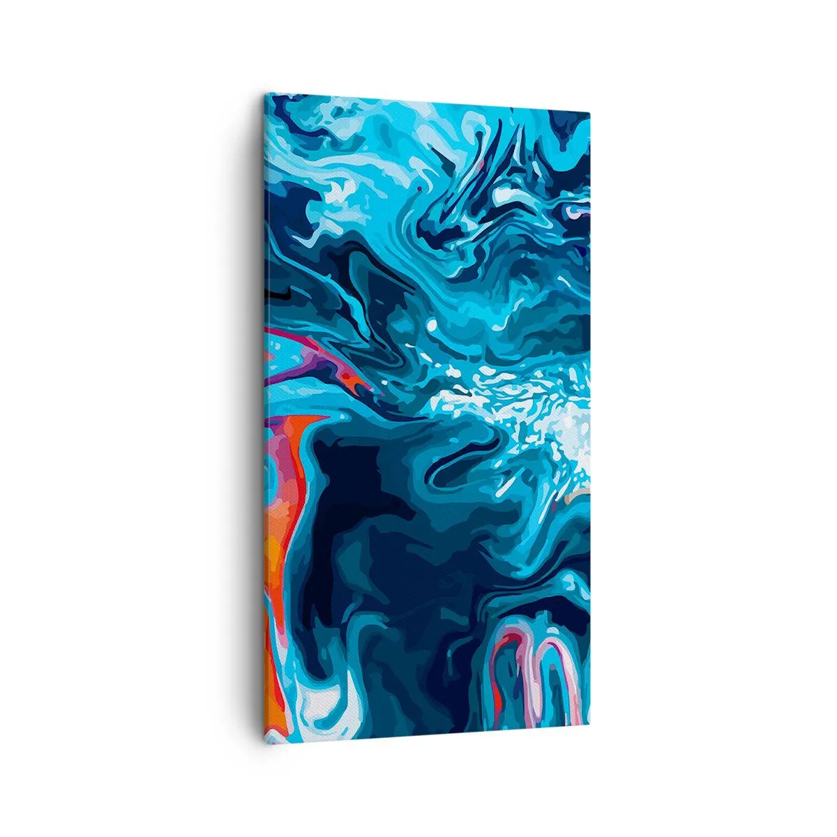 Canvastavla - Bild på duk - En resa till himlens inre - 45x80 cm