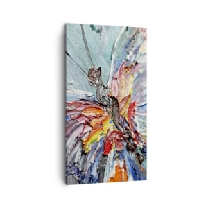 Canvastavla - Bild på duk - Målad av naturen - 45x80 cm