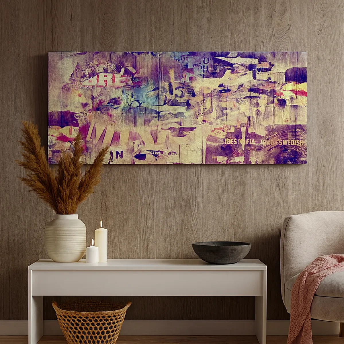 Canvastavla - Bild på duk - Och så mycket blir det klar - 30x30 cm