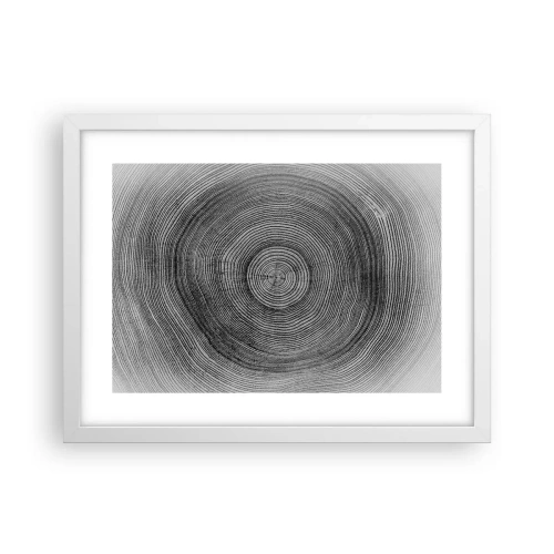 Affisch i vit ram - Ett tecken i tiden - 40x30 cm