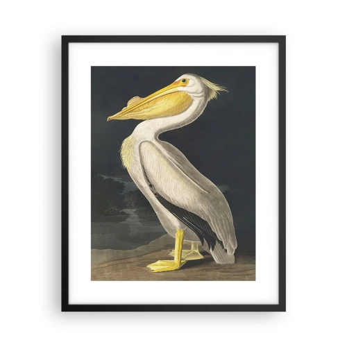 Affisch i svart ram - Full av stolthet - 40x50 cm