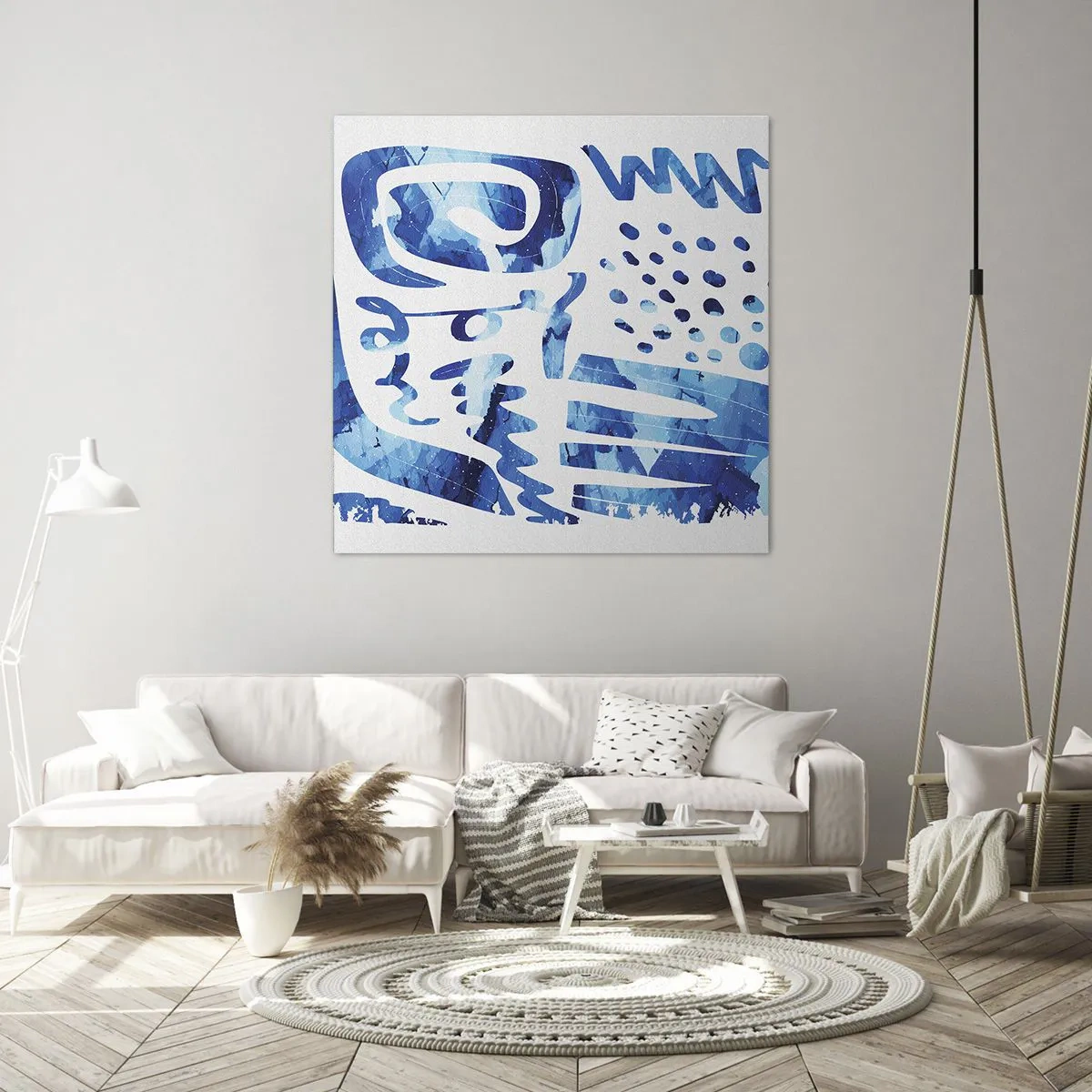 Canvastavla - Bild på duk - Tillbaka till rötterna - 40x40 cm