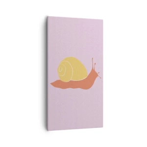 Canvastavla - Bild på duk - Det är ingen brådska - 55x100 cm