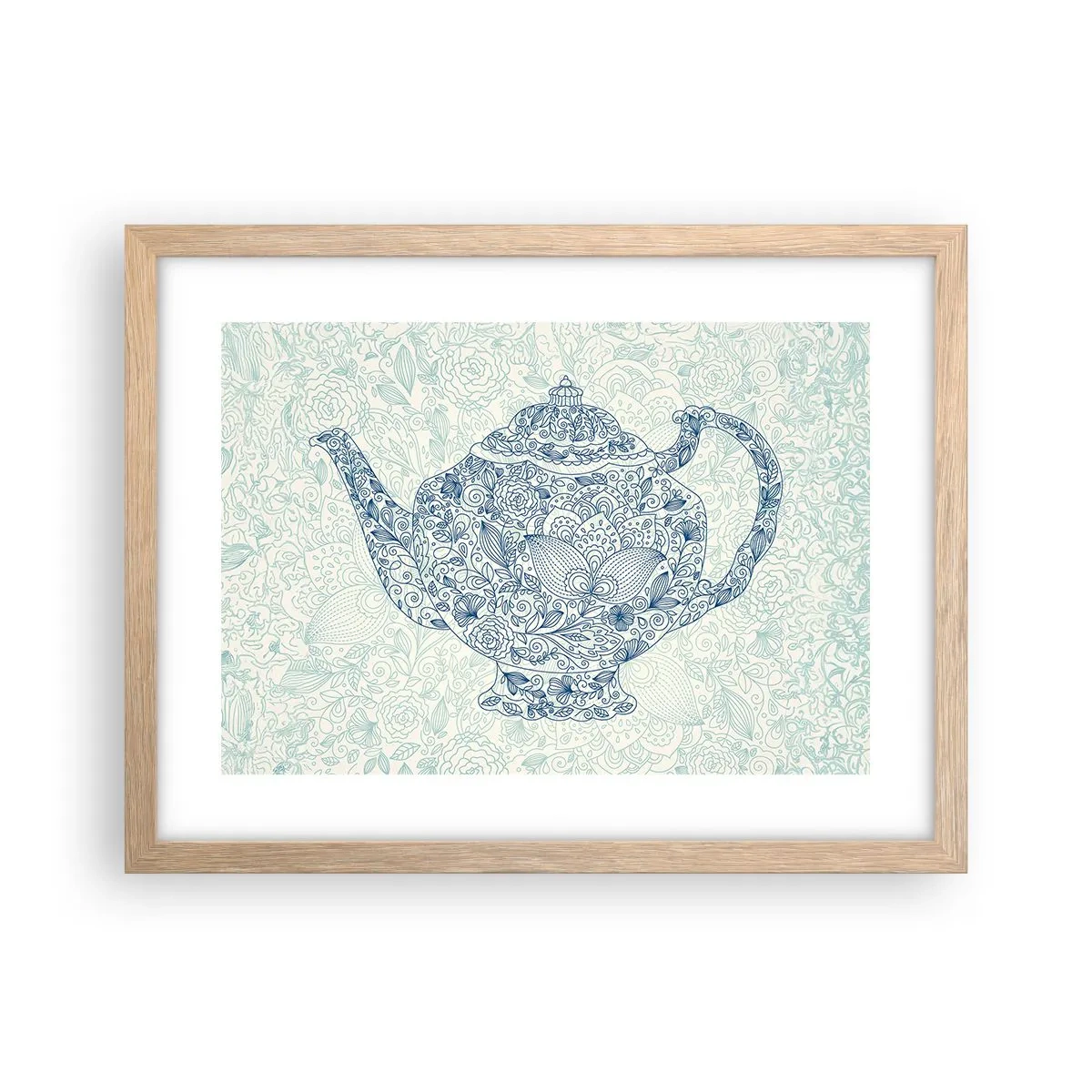 Affisch i ram av ljusek - Techarm - 40x30 cm