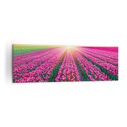 Canvastavla - Bild på duk - Skönhetsfarmen - 160x50 cm