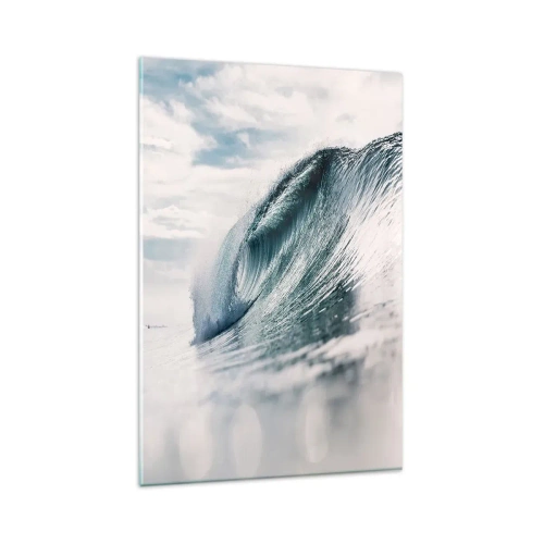 Glastavla - Bild på glas - Vattentopp - 80x120 cm