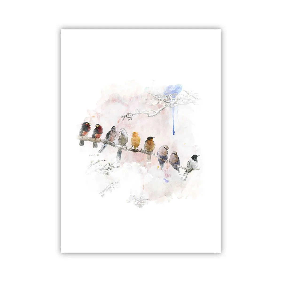 Affisch - Bevingat möte - 50x70 cm
