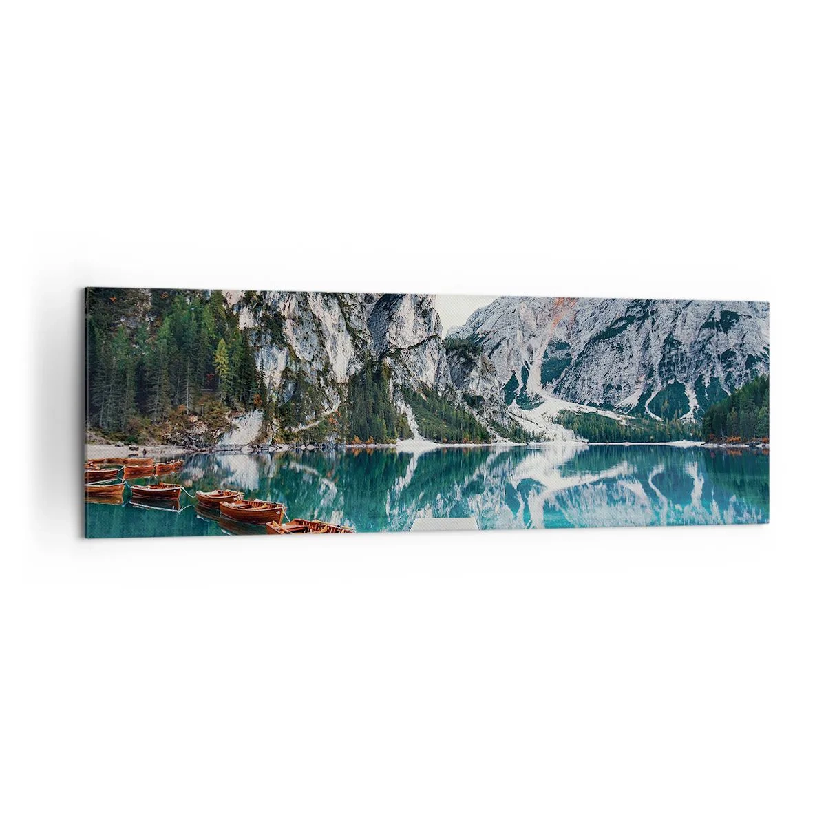 Canvastavla - Bild på duk - Vi visar dig skönhet - 160x50 cm