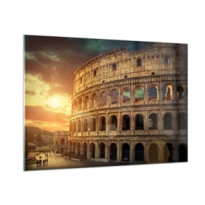 Glastavla - Bild på glas - Kolossalt intryck - 100x70 cm