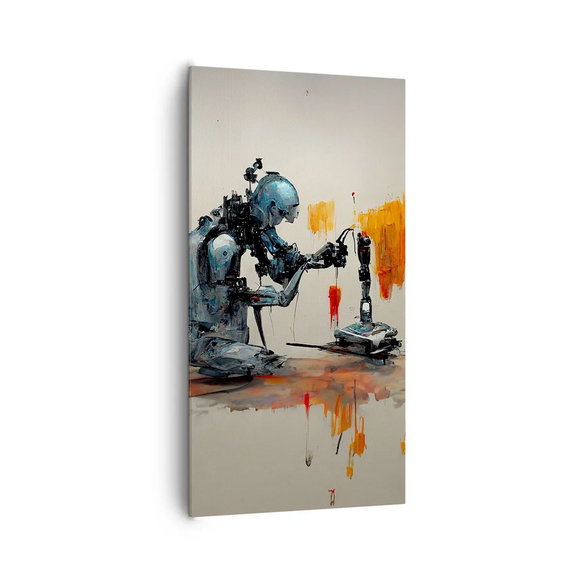 Canvastavla - Bild på duk - Kommer i morgon... - 65x120 cm