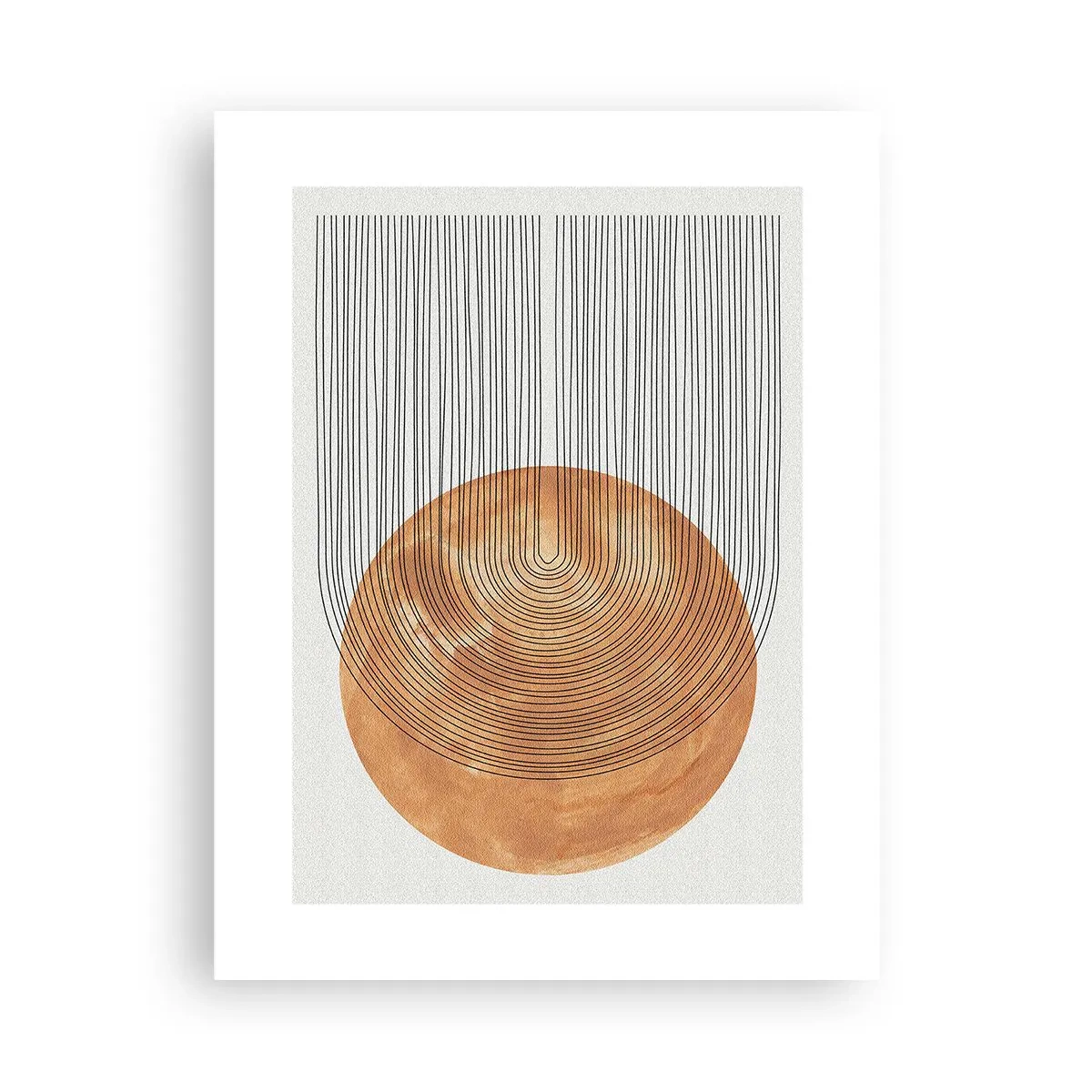 Affisch - En solig komposition - 30x40 cm