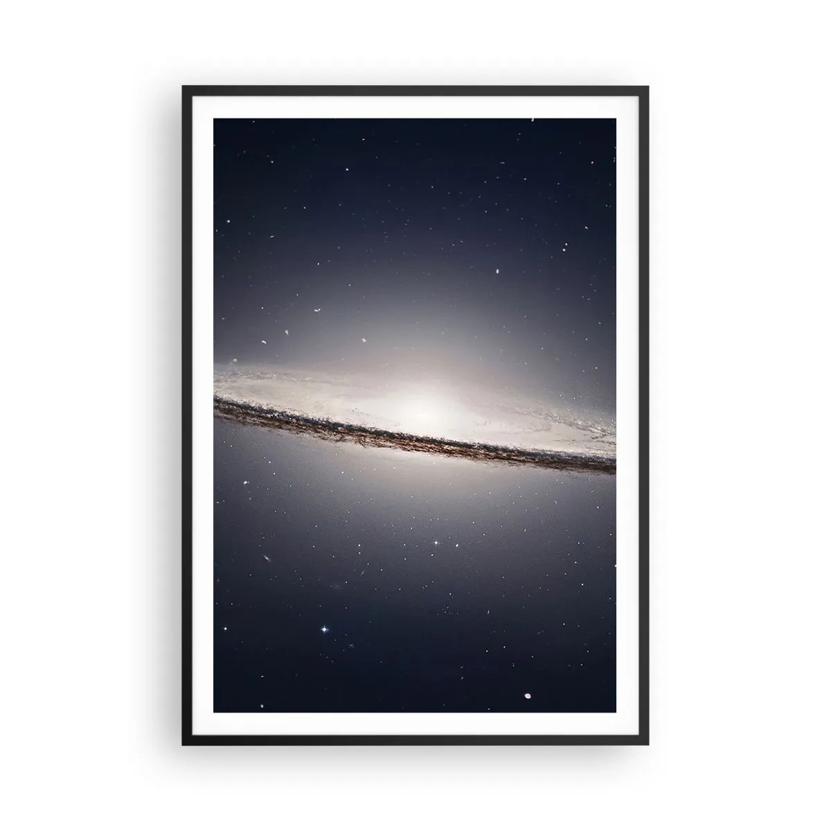 Affisch i svart ram - En gång i en galax långt, långt borta.... - 70x100 cm