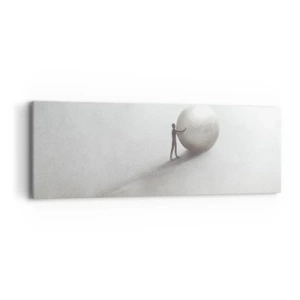 Canvastavla - Bild på duk - Livets spel - 90x30 cm
