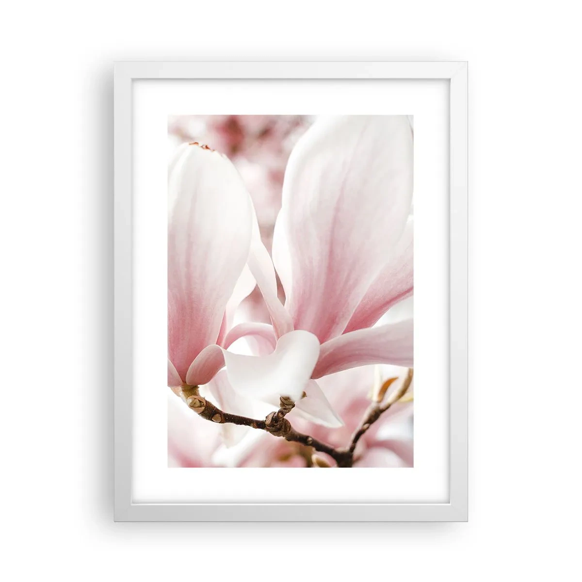 Affisch i vit ram - Oändlig känslighet - 30x40 cm