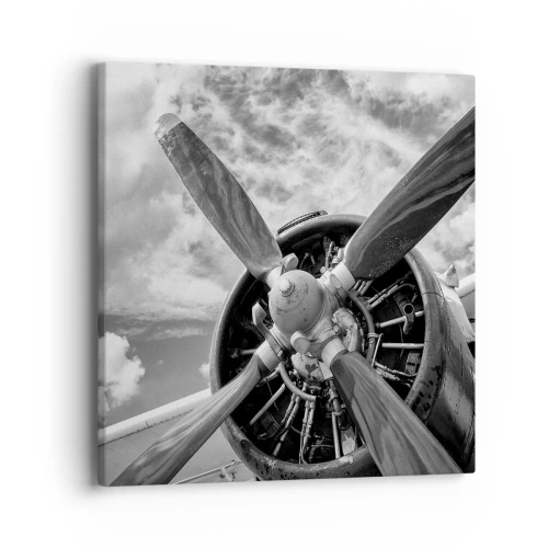 Canvastavla - Bild på duk - Luftrummets härskare - 40x40 cm
