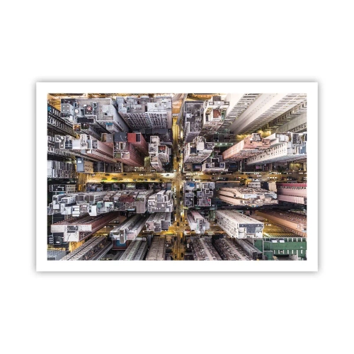 Affisch - Hälsningar från Hongkong - 91x61 cm