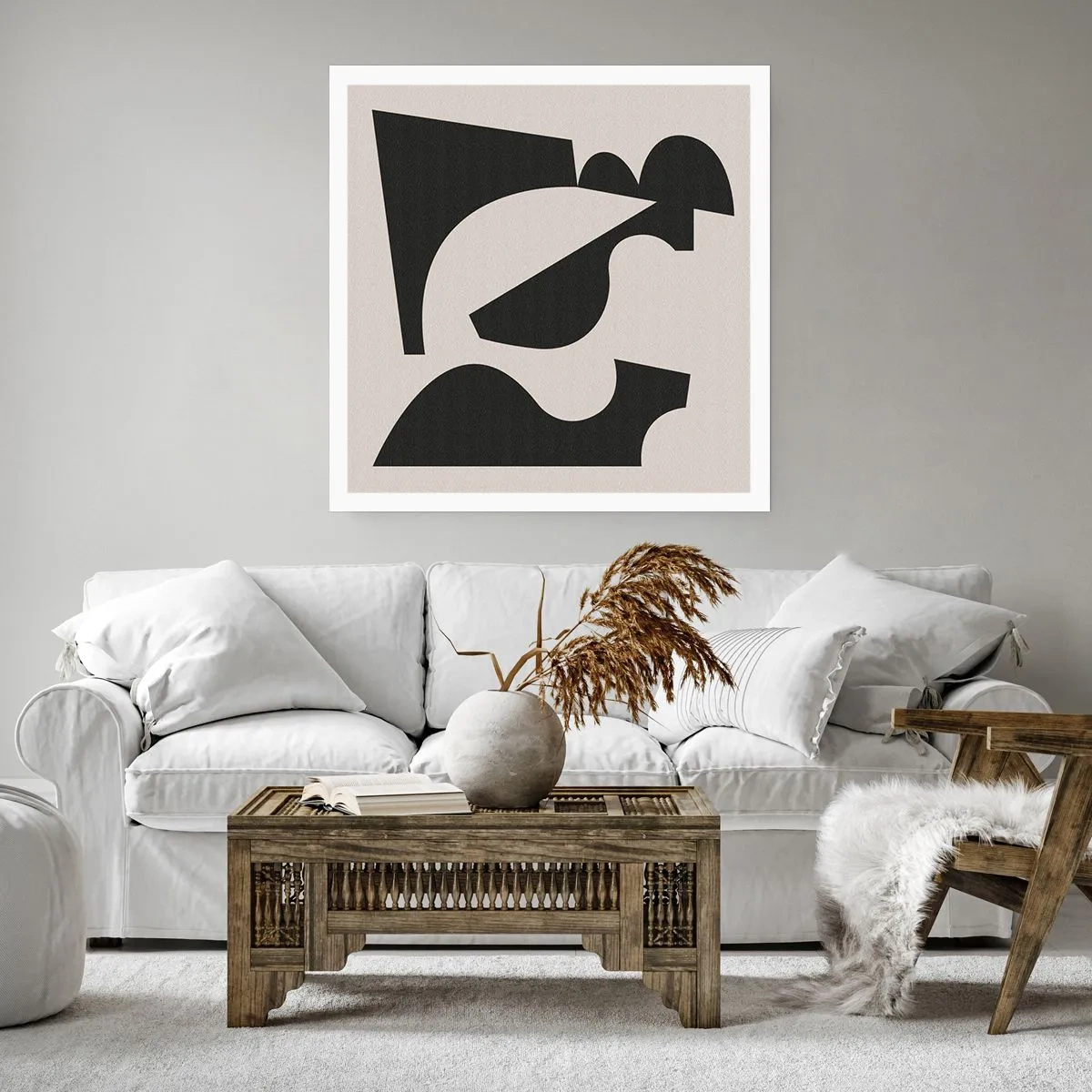 Affisch - För självmontering - 40x40 cm