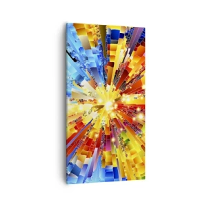 Canvastavla - Bild på duk - In medias res - 55x100 cm