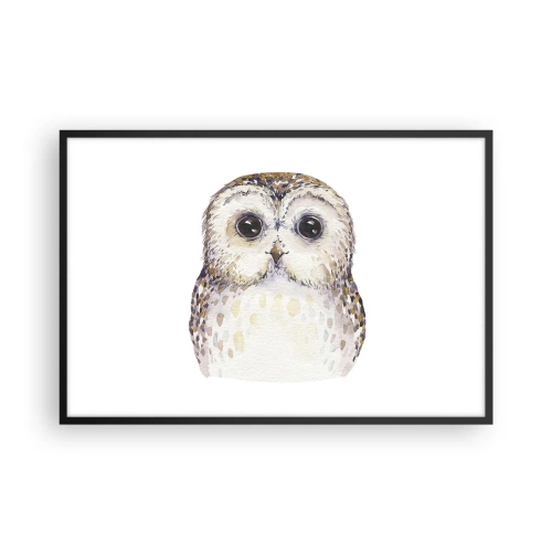 Affisch i svart ram - Titta i mina ögon - 91x61 cm