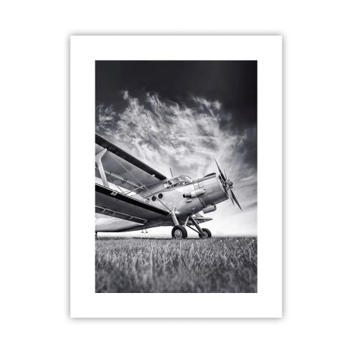 Affisch - Bevingad vandrare - 30x40 cm