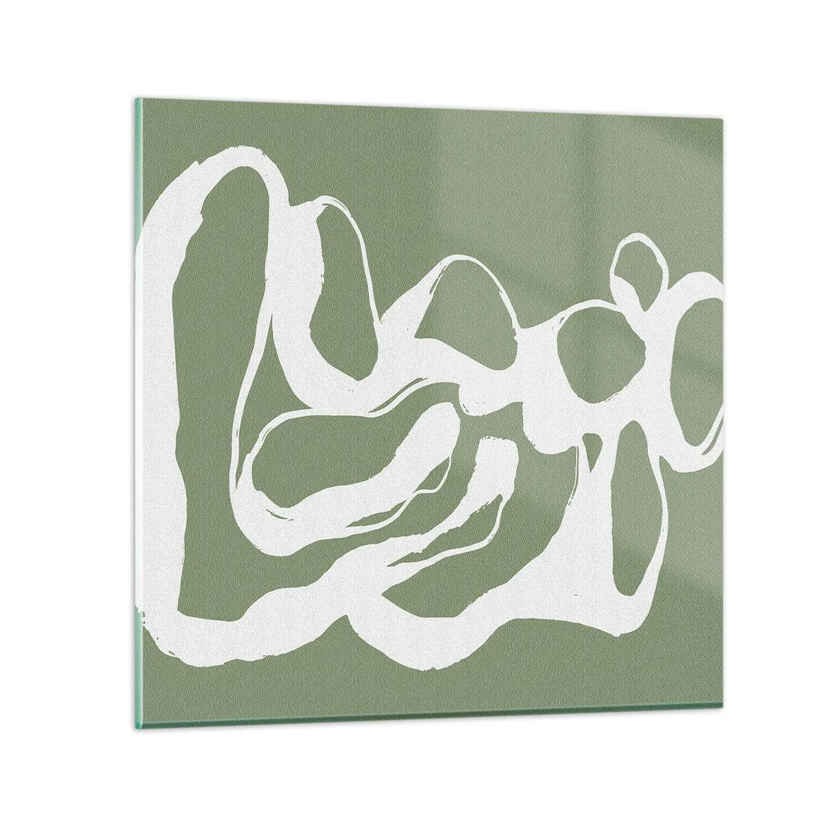 Glastavla - Bild på glas - Rymdens kallelse - 60x60 cm