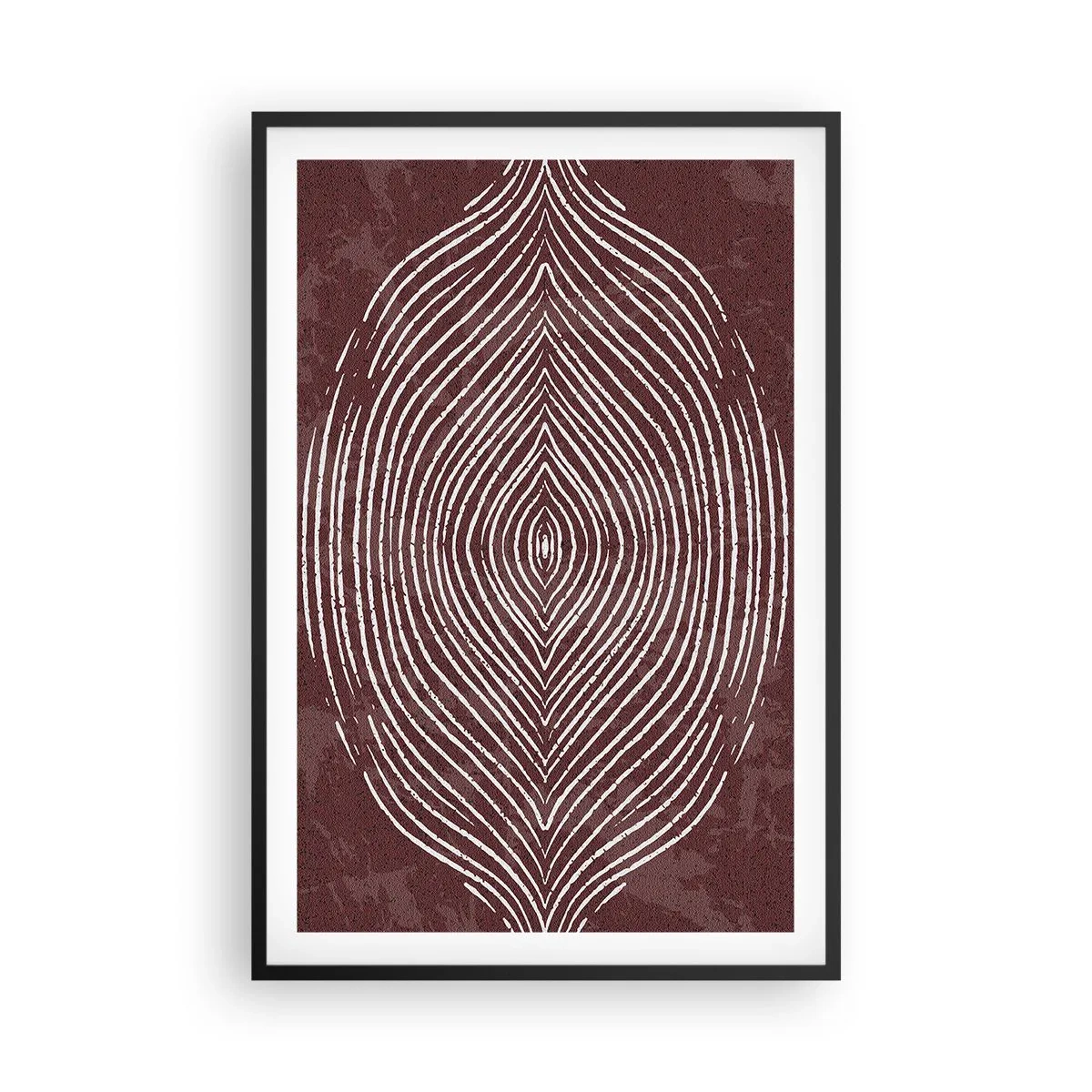 Affisch i svart ram - Rymden talar - 61x91 cm