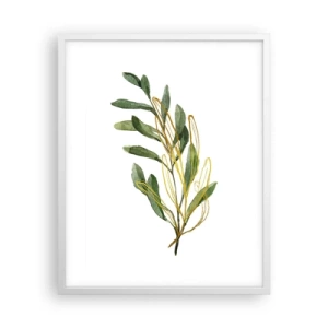 Affisch i vit ram - Allt som är gott - 40x50 cm