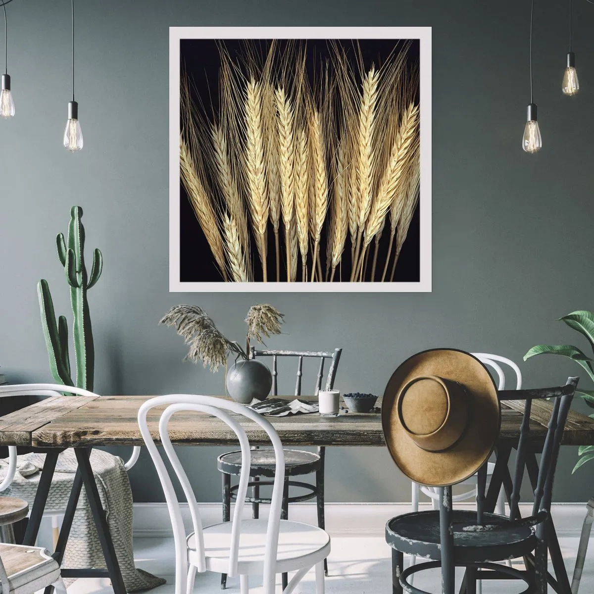 Affisch - Rustik magi - 30x30 cm