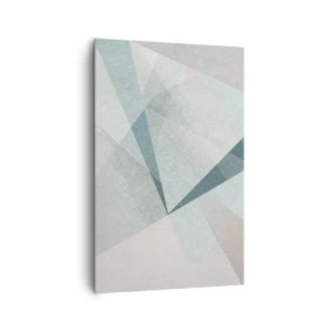 Canvastavla - Bild på duk - Lugnt trots dynamiskt - 80x120 cm