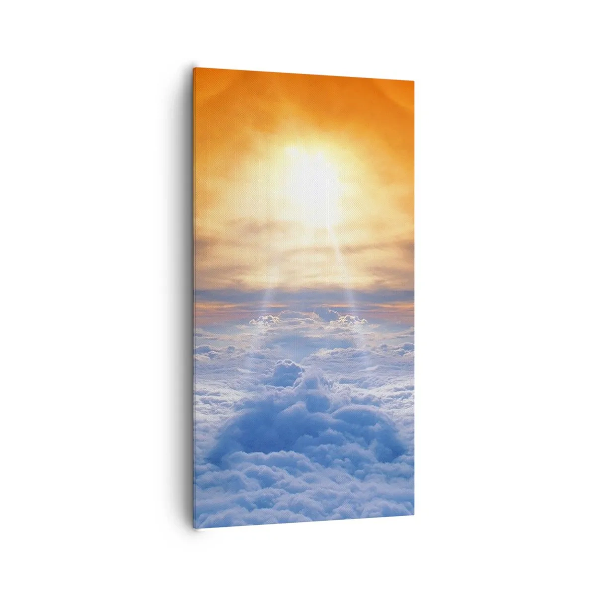 Canvastavla - Bild på duk - Mystiskt landskap - 65x120 cm