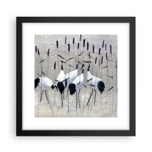 Affisch i svart ram - Bland sina - 30x30 cm