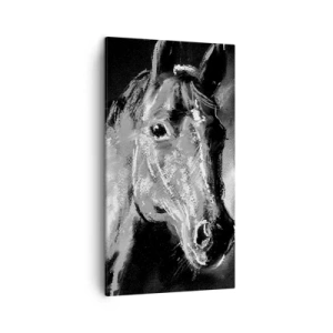 Canvastavla - Bild på duk - Ädelskälens glitter - 45x80 cm