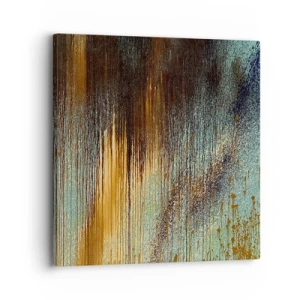 Canvastavla - Bild på duk - En oavsiktlig färgglad komposition - 30x30 cm
