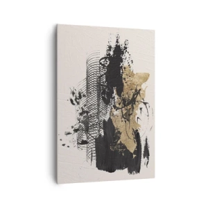 Canvastavla - Bild på duk - Komposition med passion - 70x100 cm