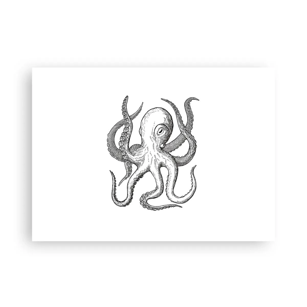 Affisch - Dansar med vågorna - 70x50 cm