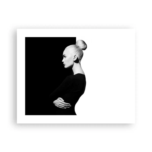 Affisch - Helt enkelt en kvinna - 50x40 cm
