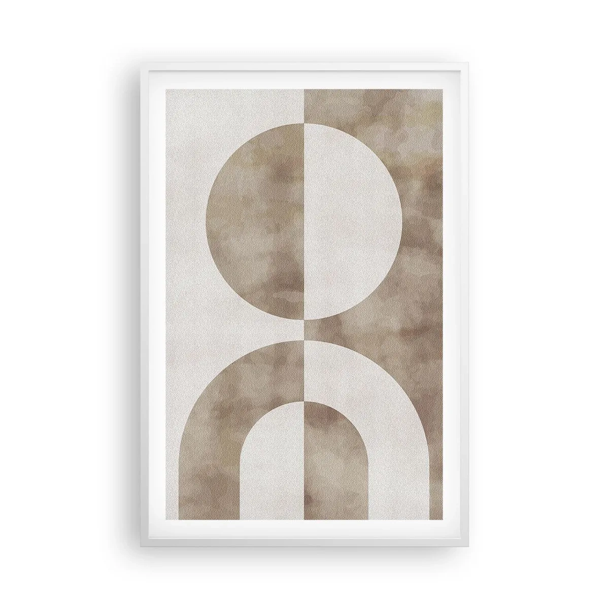 Affisch i vit ram - Likheter och skillnader - 61x91 cm